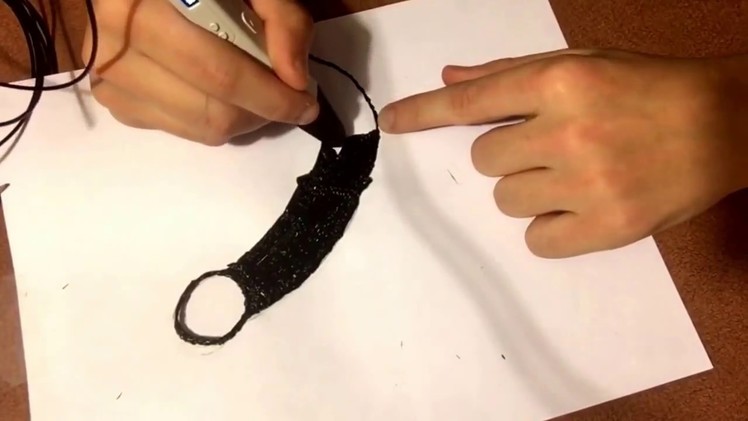Making a karambit from scratch! (3D pen)