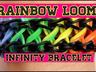 Rainbow Loom Infinity Bracelet!|Fabeauty