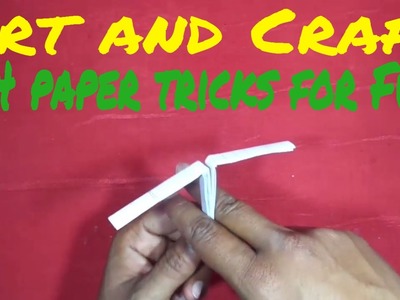 4 Awesome tricks with paper | Paper art and Craft | Kids paper Crafts- Crafts ideas