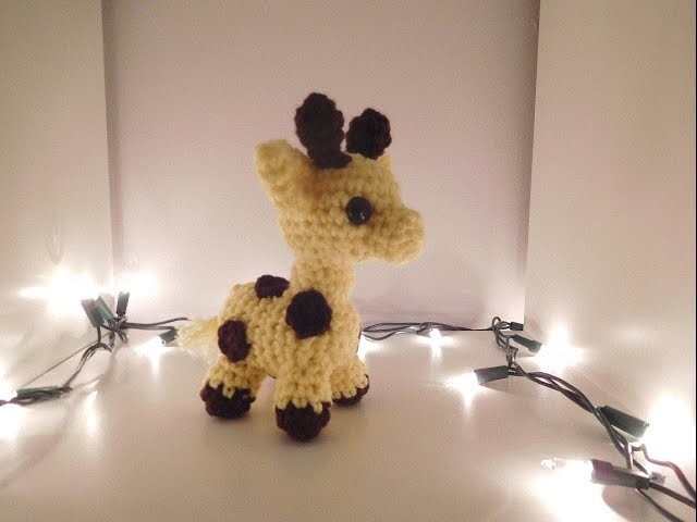 Amigurumi Crochet Giraffe Tutorial