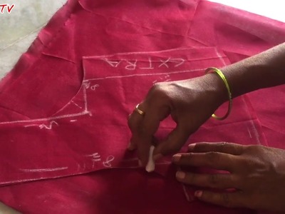 Blouse cutting and stitching tutorial for beginners | How to stitch blouse in easy steps