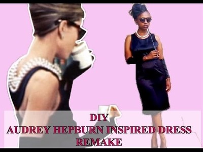 DIY clothes - Audrey Hepburn inspired dress. Iconic Remakes-1