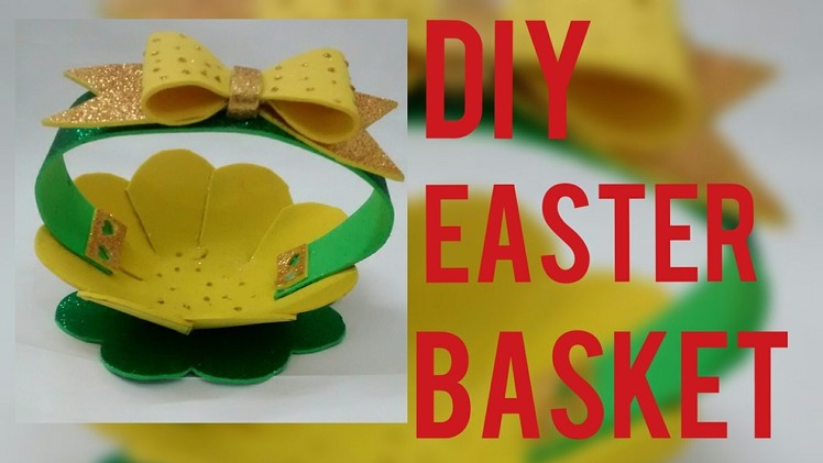DIY: easy and quick  Easter egg basket