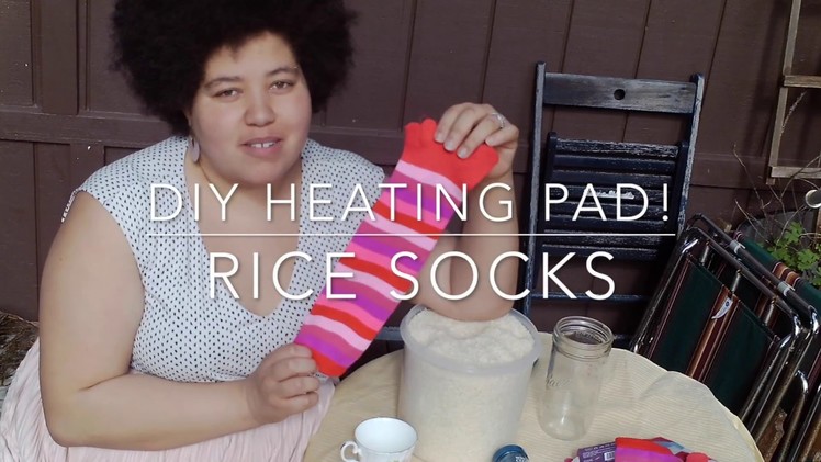 DIY Heating Pad aka Rice Socks