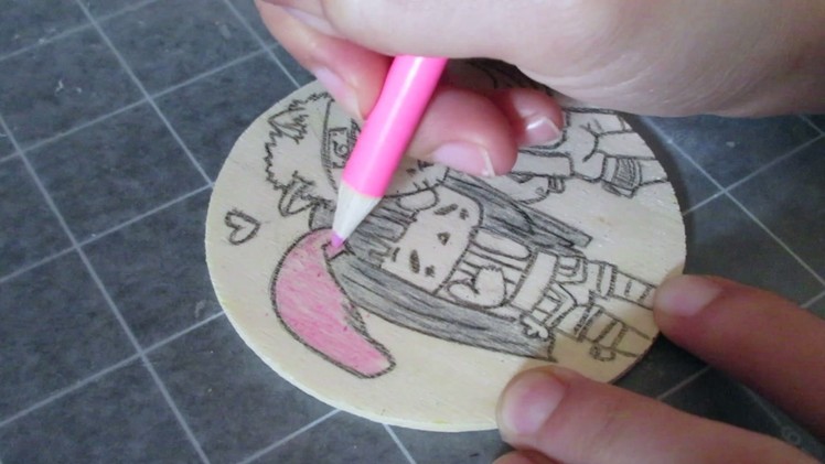 DIY Naruto and Hinata Coaster | Stop Motion Included