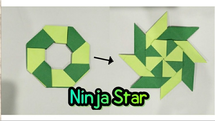 DIY- Ninja Star | Enjoy Crafting # 36