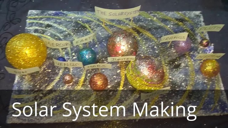 Diy:Solar System Making(school Project)