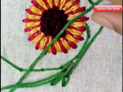 Embroidery Stitches  |  Embroidery stitch for beginners |  Embroidery Design by Hand