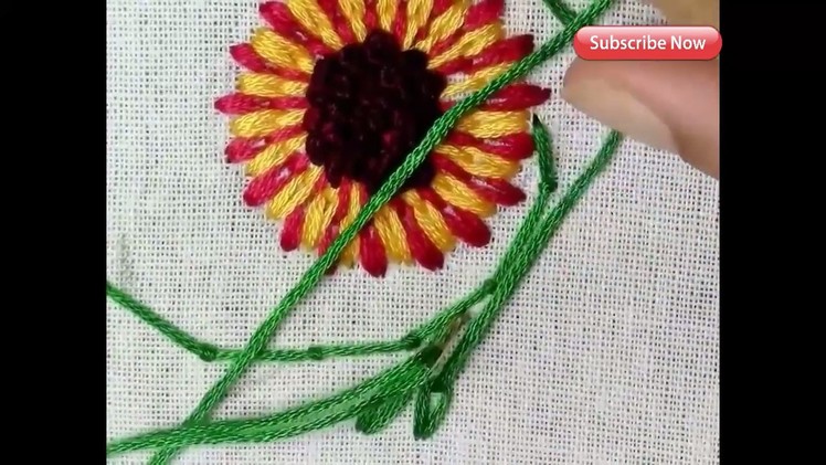 Embroidery Stitches  |  Embroidery stitch for beginners |  Embroidery Design by Hand