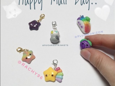 Happy Mail from Creative Rachy !!! Package opening Polymer clay charms