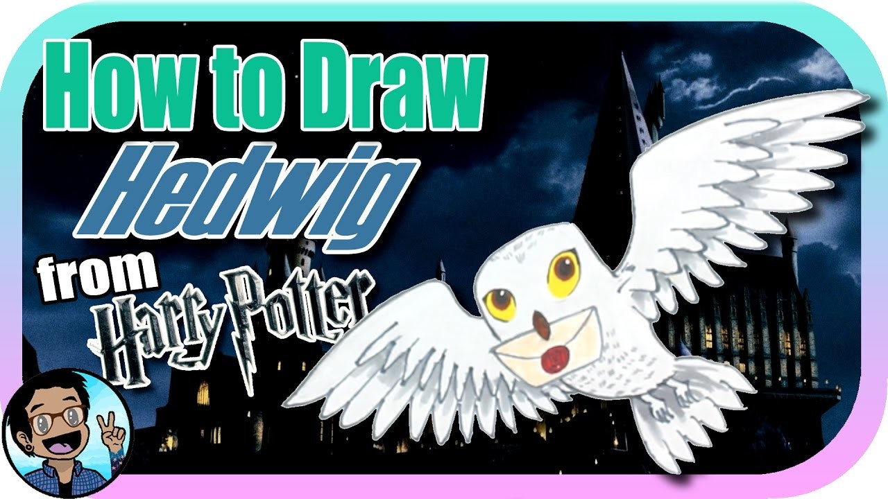 ???? How to Draw Hedwig from Harry Potter