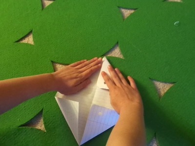 How to make a triangle paper popper