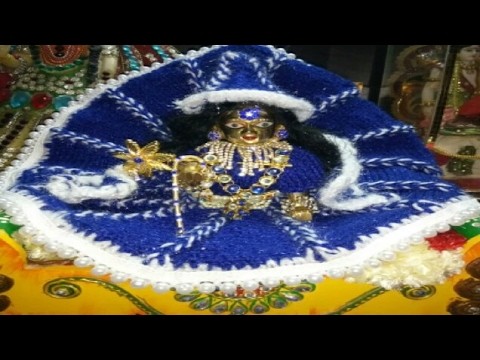 Knitting woolen cap for laddu gopal ji - In Hindi
