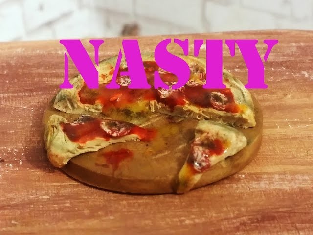 Moldy Pizza Polymer Play nasty!!!!!