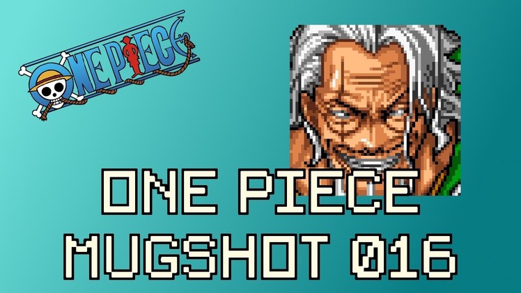 One Piece Pixel Art #016 Silvers Rayleigh