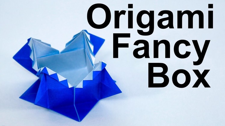 Origami Fancy Box Tutorial (Traditional)