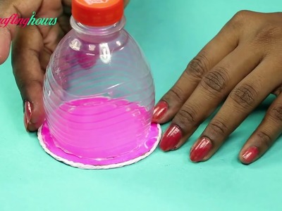 Plastic Bottle Craft, Recycling Ideas   How to Make Container with Waste Plastic Bottles