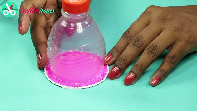 Plastic Bottle Craft, Recycling Ideas   How to Make Container with Waste Plastic Bottles