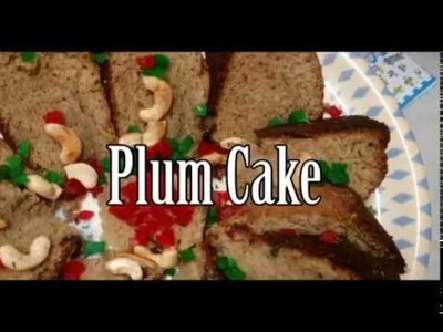 Plum cake recipe, christmas fruit cake recipe, plum cake recipe in telugu