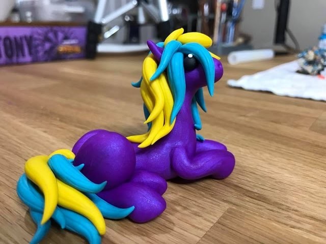 Polymer Clay Horse || Pony || Time Lapse