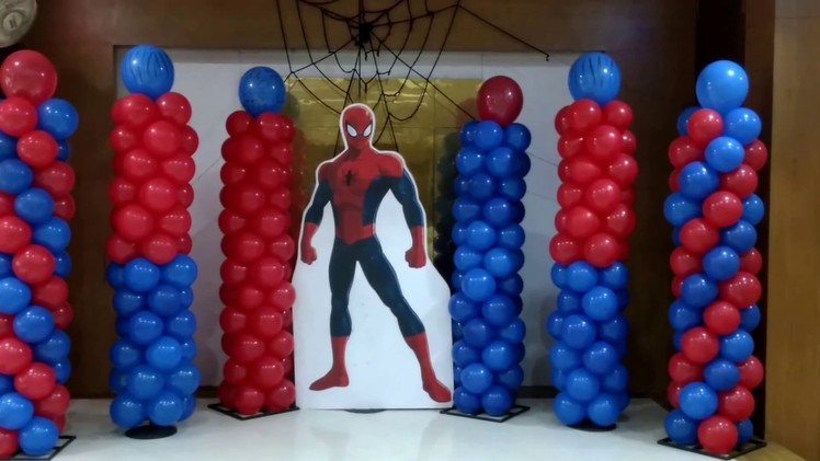 Spiderman Theme Birthday Party by Birthday Craft Pune