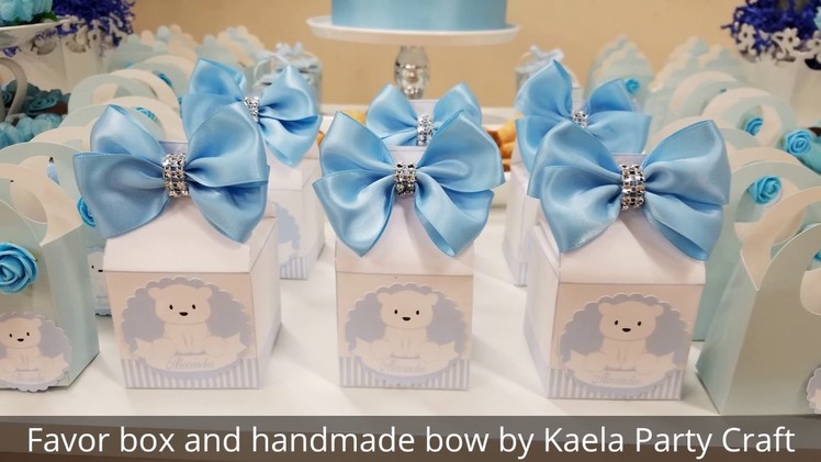 Teddy bear baby shower decoration by Kaela Party Craft