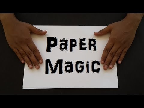 AMAZING PAPER MAGIC TRICKS | Paper Art Crafts Art | Origami Magic