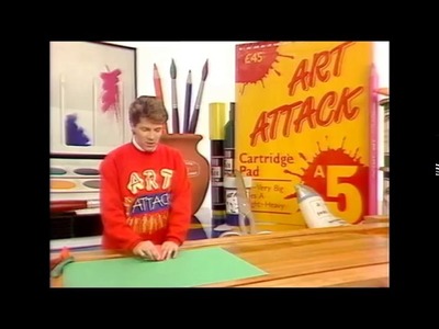 Art Attack - Series 6, Episode 5 (1994) Clip 126: Paper Spring