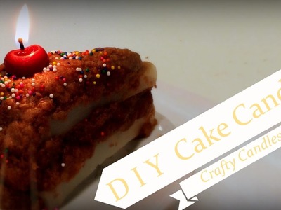 DIY | Cake Candle | Crafty Candles Canada