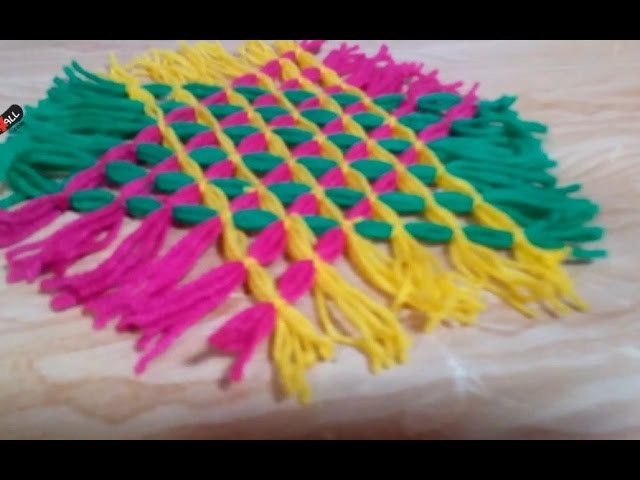 DIY Crafts - How to Make Handmade Colored Hexagon Carpet + Tutorial !