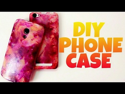 DIY Nail Polish Phone Case !मोबाइल कवर बनाने का तरीका