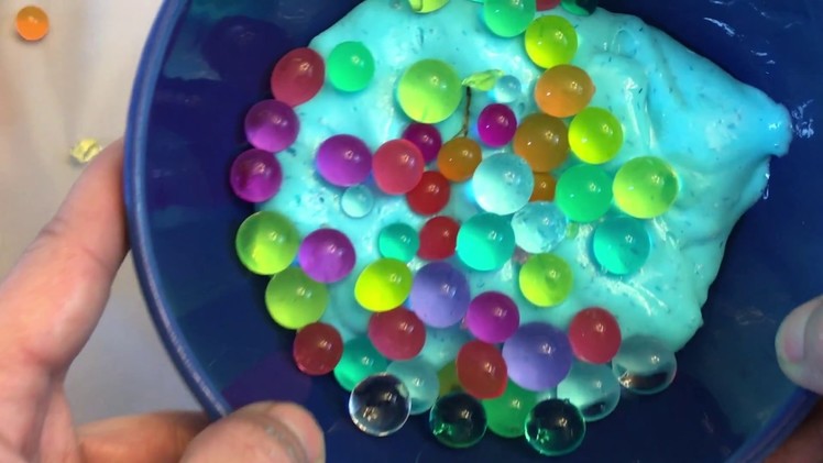 DIY Orbeez Slime Ball-The Most Satisfying Slime Recipe EVER