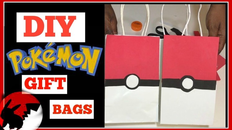 Diy: Pokémon Gift Bags Cheap & Easy