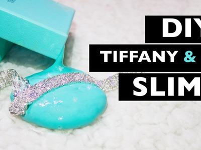 DIY | TIffany & Co. Colored SLIME ! | Tiffany Blue