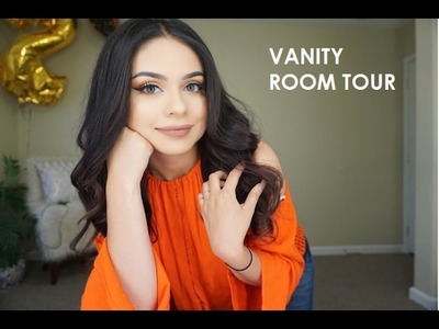 DIY VANITY 2017. VANITY ROOM TOUR!  (IKEA & LOWES)