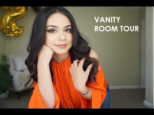 DIY VANITY 2017. VANITY ROOM TOUR!  (IKEA & LOWES)