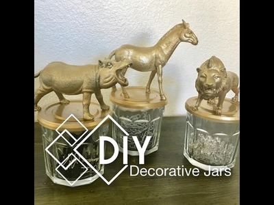 Dollar Tree DIY | $6 Decorative Jars