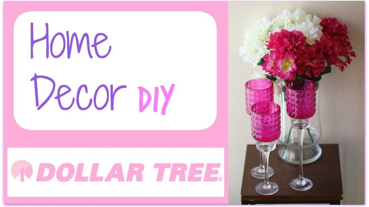 Dollar Tree DIY $6 | Dollar Tree DIY home decor candlestick holder