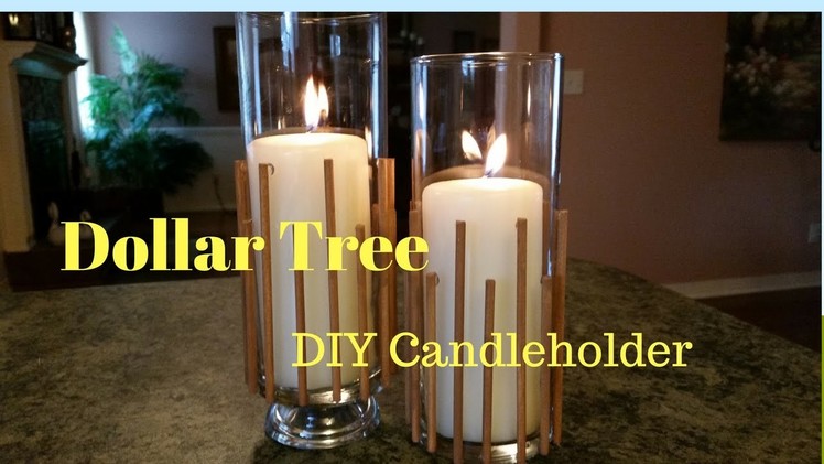 Dollar Tree DIY Candleholder