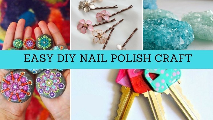 ????????EASY DIY NAIL POLISH CRAFTS????????