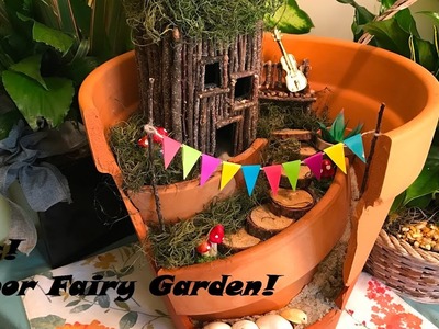 Epic! DIY Indoor Fairy Garden!