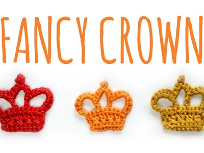 Fancy crown applique | crochet amigurumi CAL