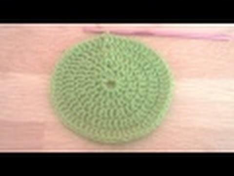 Flat Crochet Circle Tutorial for Beginners