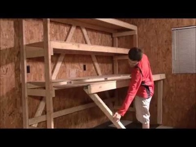 How to build your own DIY garage shelves