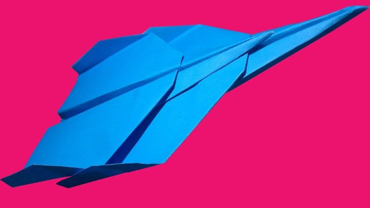 How to Make a Paper Airplane | BEST Flying Paper Planes in The World - 100 kmph