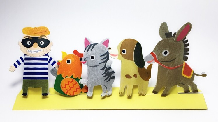 How To Make Finger Puppets With Paper
