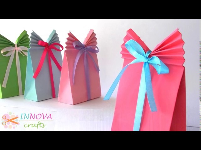 How to make paper bags, DIY Crafts