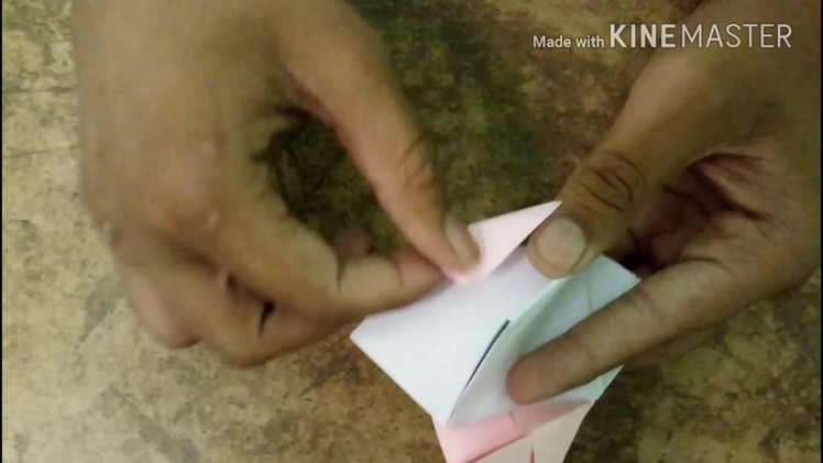 How to make paper magic spiral cube