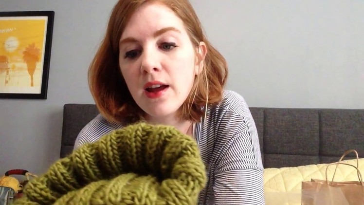 My Knitting Journal- Episode 6- Pom Pom Beanie