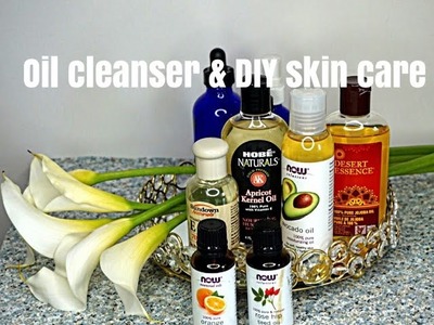 Oil cleanser and DIY face serum that heals your skin. All natural DIY skin care